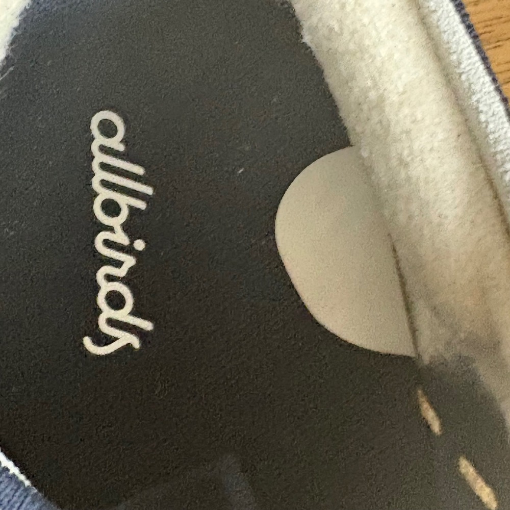 $135 Allbirds TD2 Tree Dasher 2 Running Sneakers True Navy Athletic Shoe W10 EUC - Picture 11 of 13